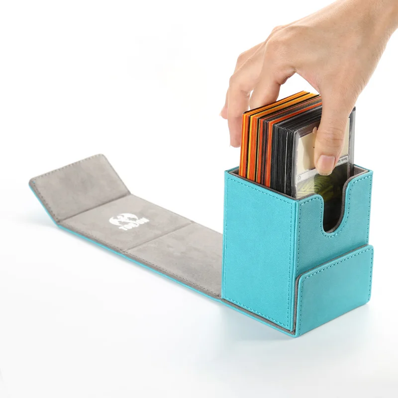 Custom Baseball Packaging Small Box YUGIOH Game Card Deck Storage Box Deck Tray For Deck Of Card