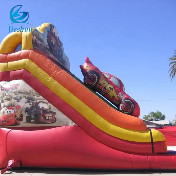 High Quality inflatable bouncer Inflatable Slide Used Outdoor Giant theme car Inflatable Slide for Sale
