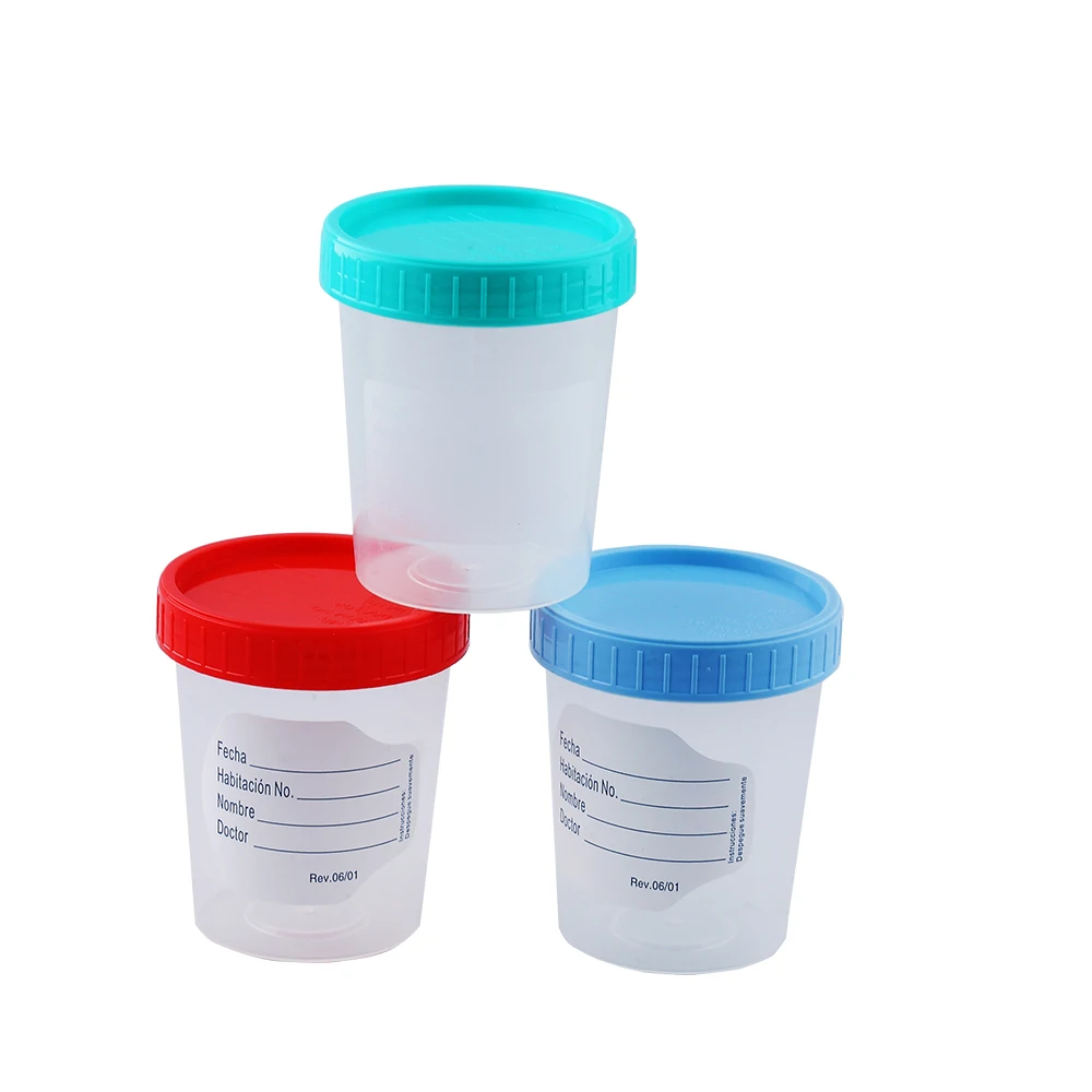 Factory Direct Laboratory Plastic Disposable Urine Sputum Specimen Container