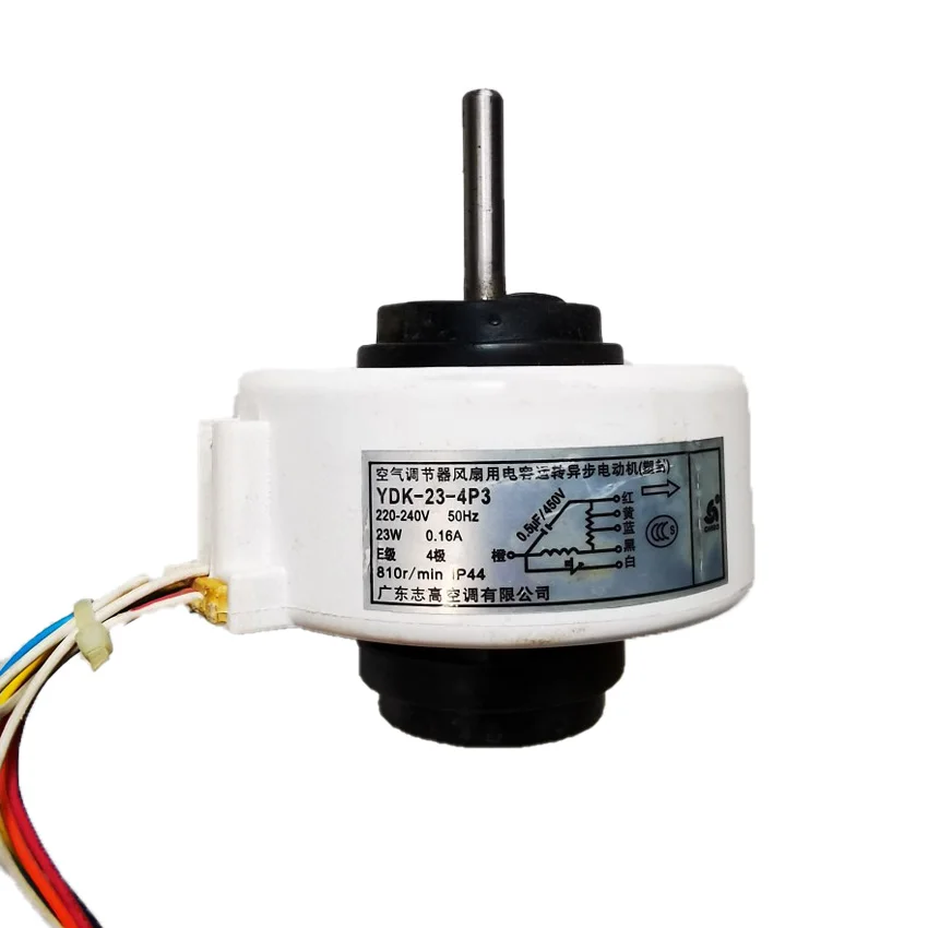 Suitable for the new Chigo air accessories YDK-23-4P3 air conditioner fan with capacitor to run asynchronous motor 946655