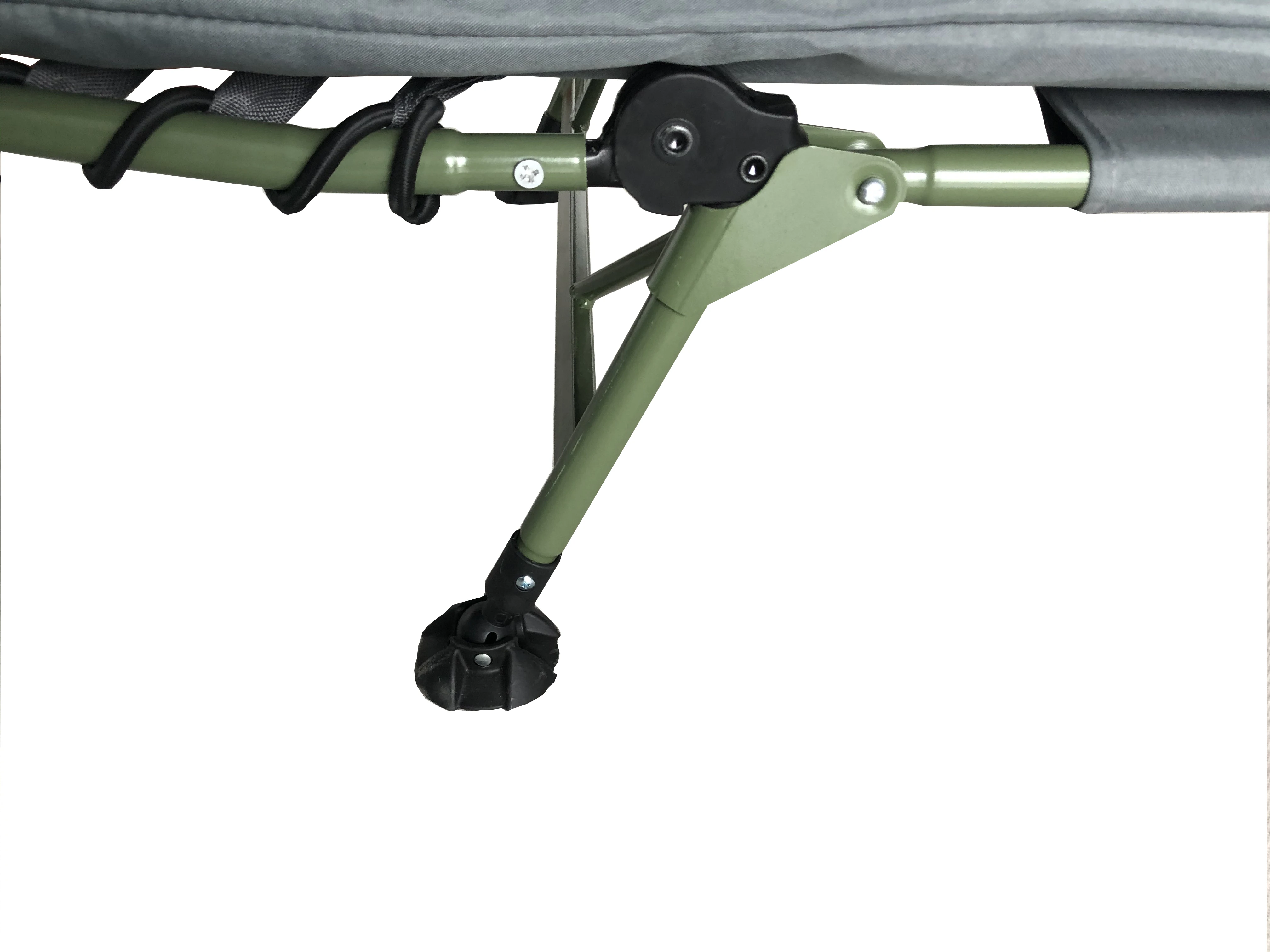 5 position adjustable backrest foam padded carp fishing & camping metal beds sofa indoor outdoor soft bed relax lounge