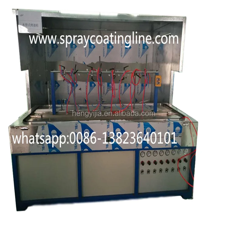 
automatic spray coating painting machine for plastic metal glass parts 