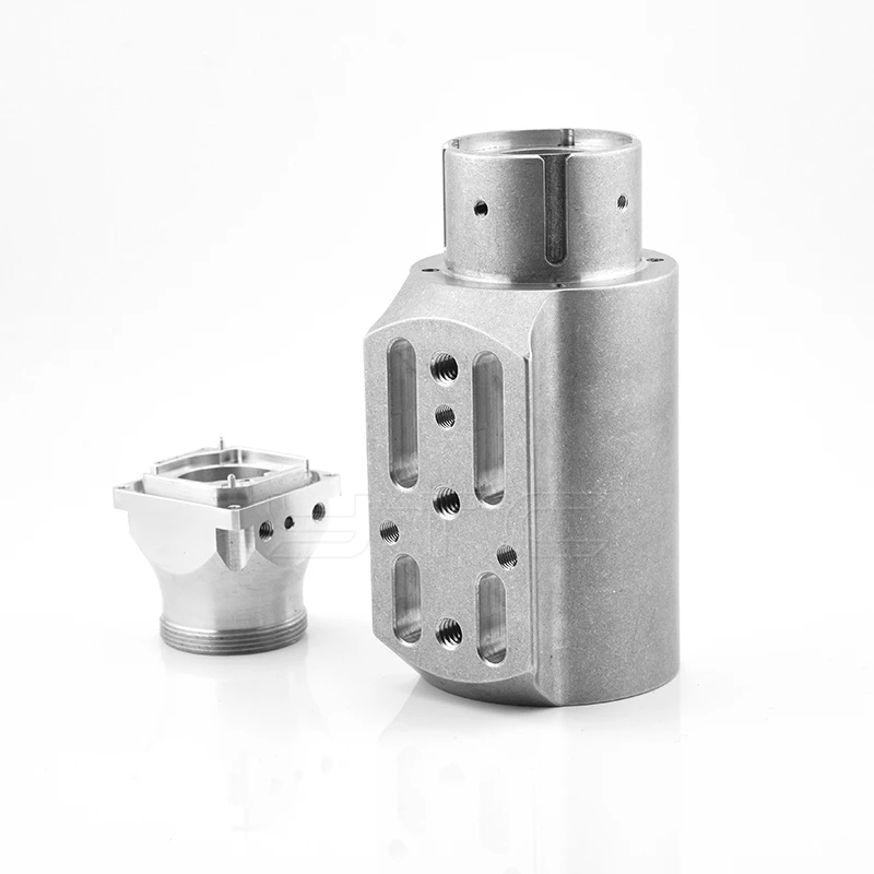 Custom CNC Machining Aluminum Gear Pump Flange