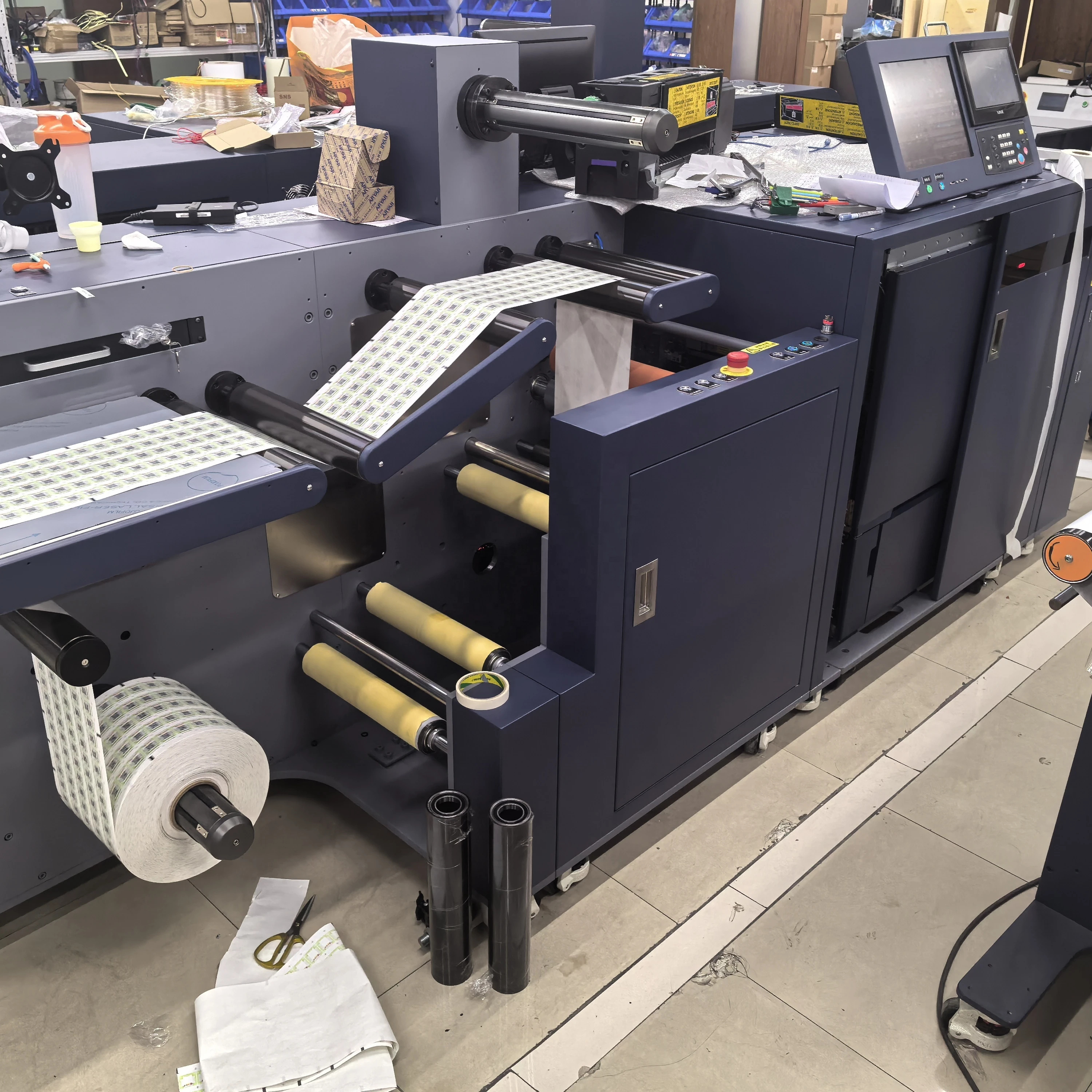 New A3 Max. Print Area Digital Color Rotary Label Machine General Type