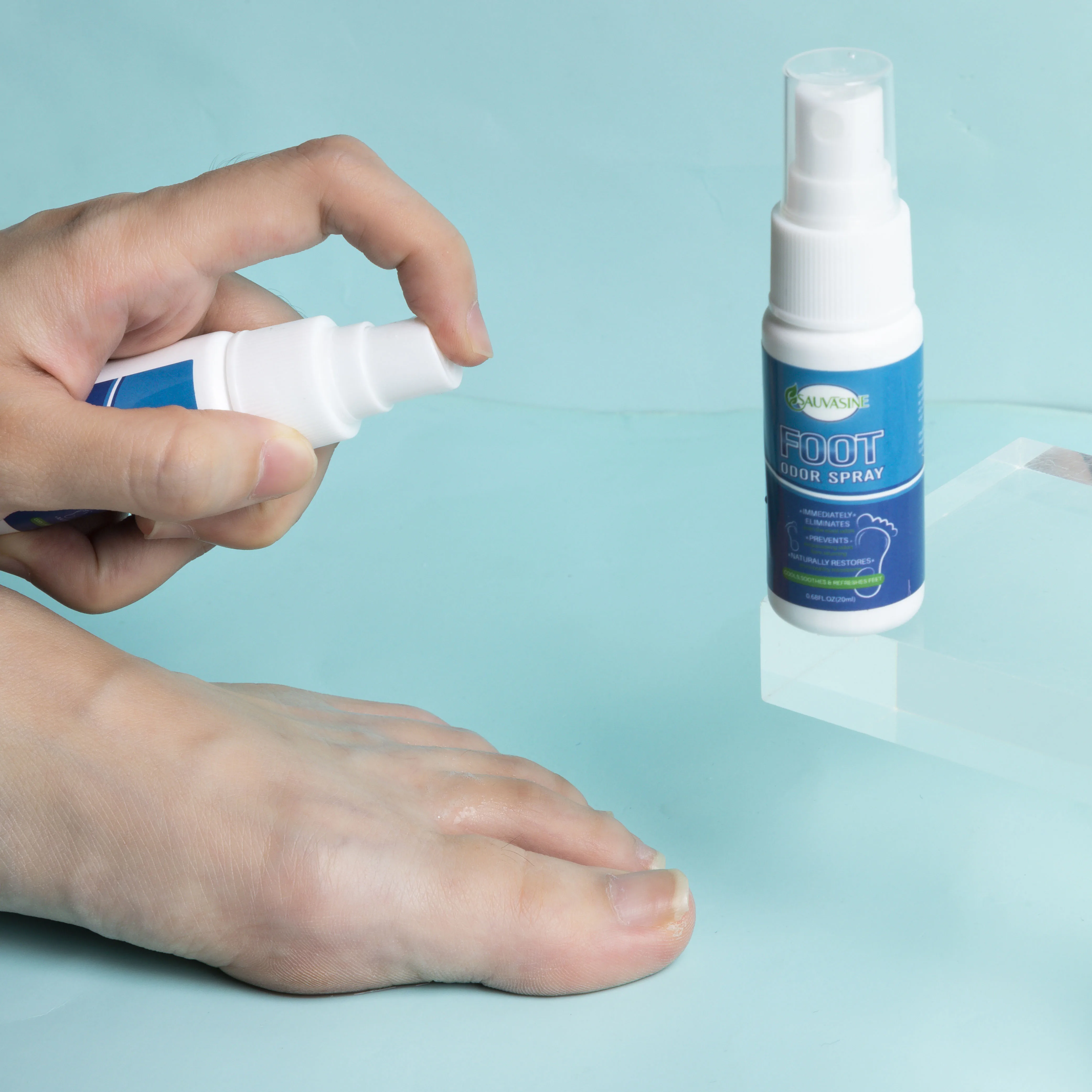 Wholesale Organic Purifying Bad Smell Odor Scent Removal Foot And Shoe Deodorant Spray