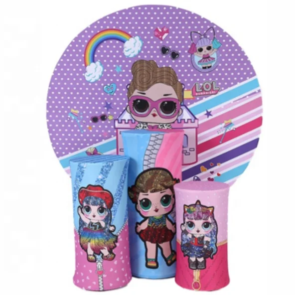 Hot Sale Portable Wedding Stage Decor Moon Arch Backdrop With Stand For Party