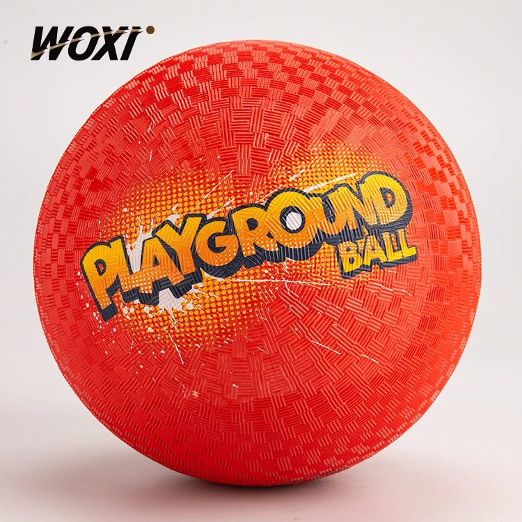 Get CE/BSCI/Sedex New stylish rubber dodge ball playground ball dodgeball kickball