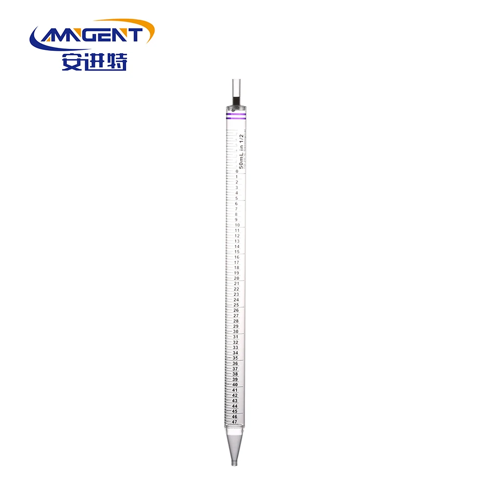 AMNGENT medical lab  DNase/RNase free polystyrene serological pipette 25 ml capacity