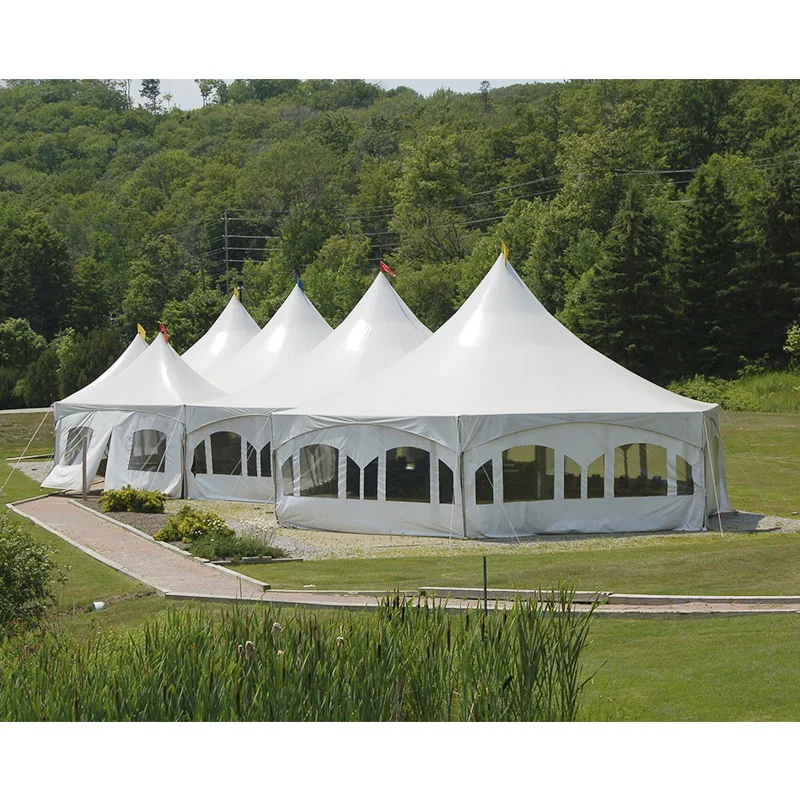 4x4 5x5 6x6 Trade Show Tent Pagoda Outdoor Party Event High Peaked Tent