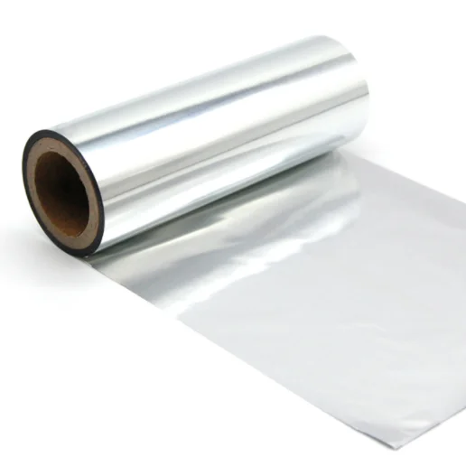 Sliver color Thermal transfer ribbon metallic color foil