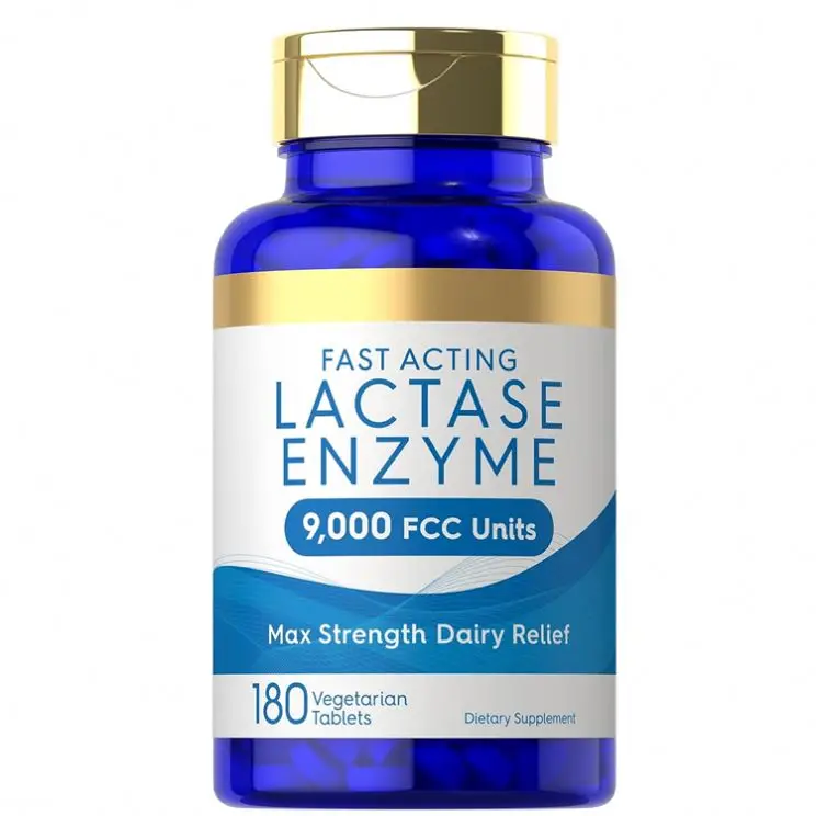 Wholesale OEM 90mg Lactase Enzyme Chewable Tablets Supplements for Dairy Digestive Supplement