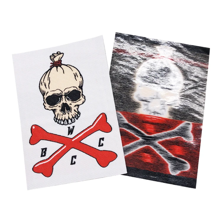 Clothing Labels Iron On Soft Fabric Brand Tags For Clothing Polyester Garment Clothes Labels Tags