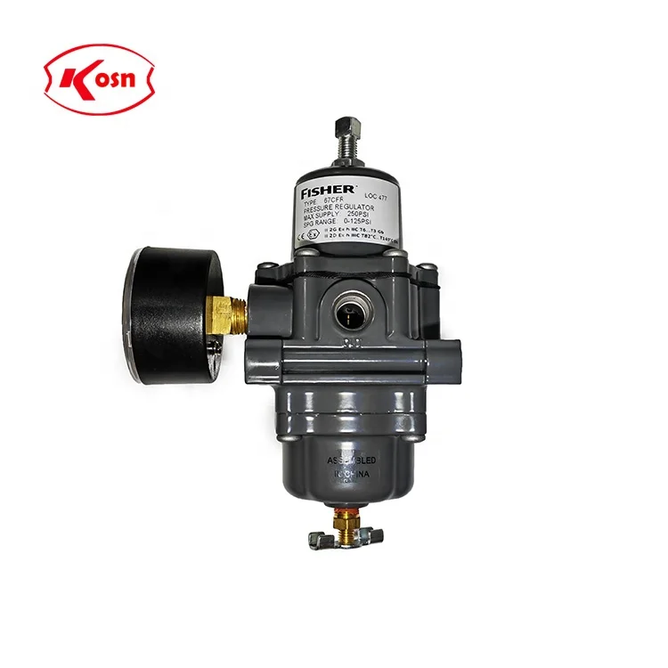 Original New 1/4NPT 67CFR 226 interface stabilizefilter pressure reducing air filter regulator Fisher valve