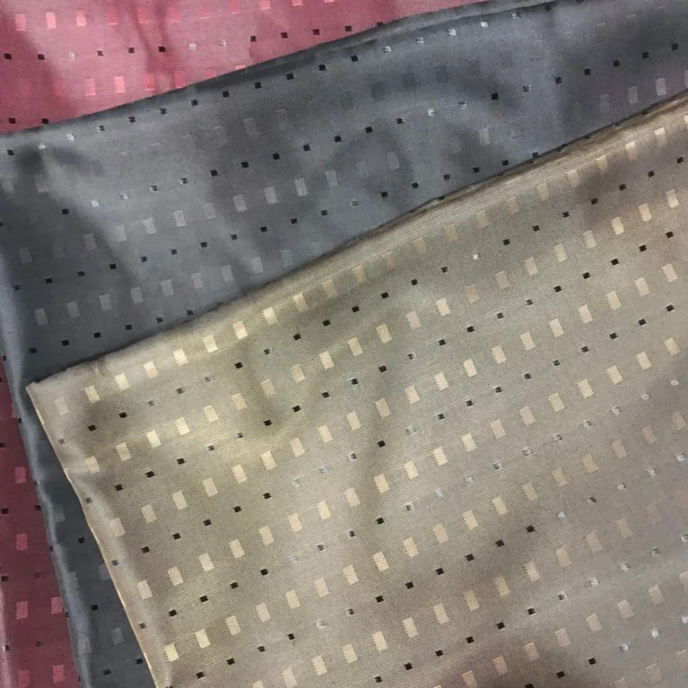 
Woven Lining Jacquard Dobby Polyester Taffeta Dobby Lining Double Colour Lining 