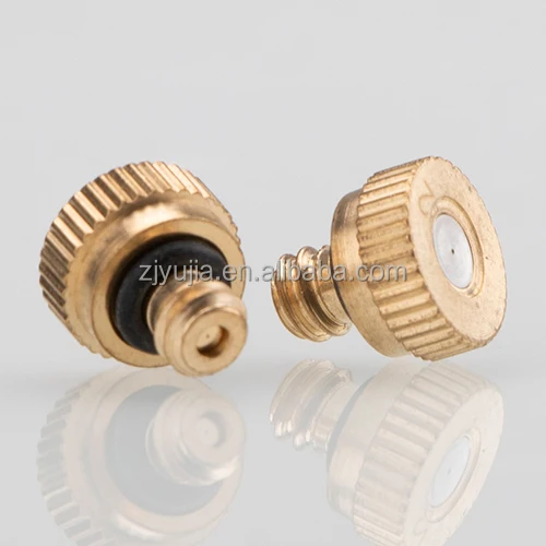 Brass nozzle copper spray nozzle misting system fog machine parts brass Low pressure nozzle
