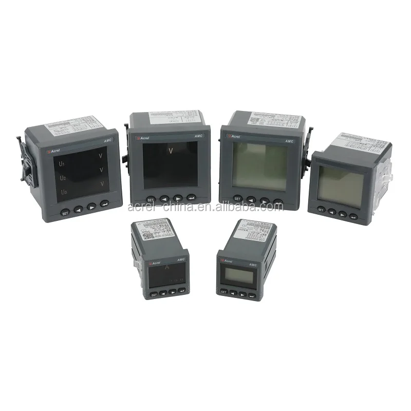  Dc0-5V 0-100 в 0-300 0-500 0-1000V dc измеритель напряжения AMC72-DV цифровой светодиодный дисплей Панель вольтметр постоянного тока с RS485