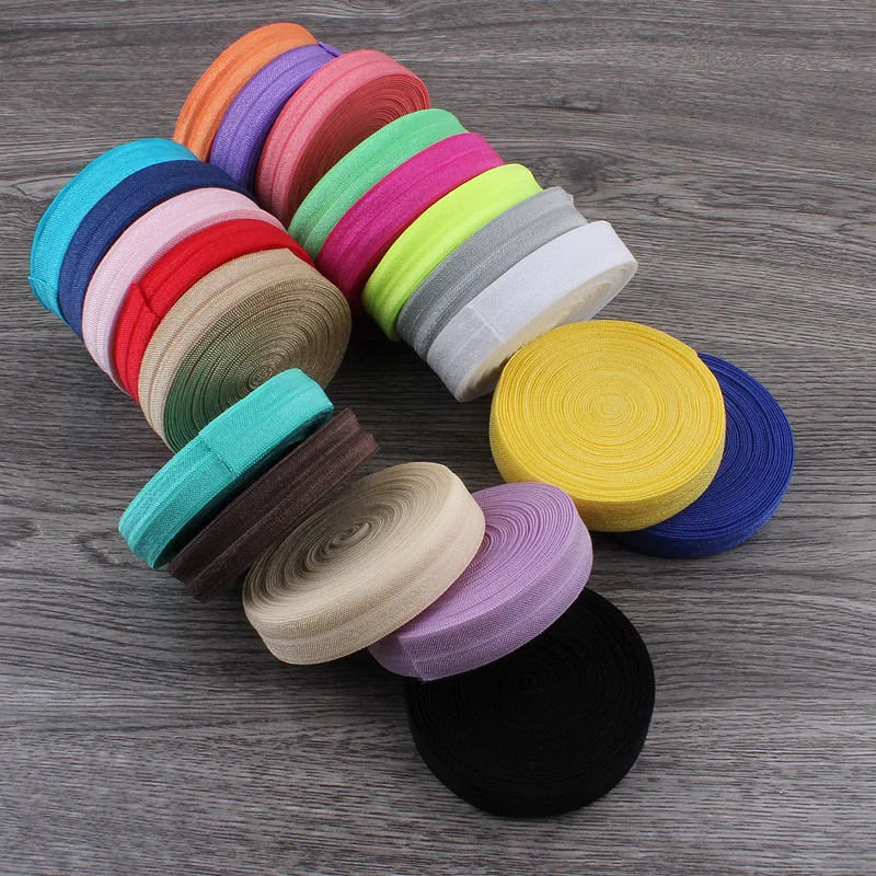 Spandex nylon 1.5cm wide elastic ribbon light bread side with nylon girly headband accessories Clothing