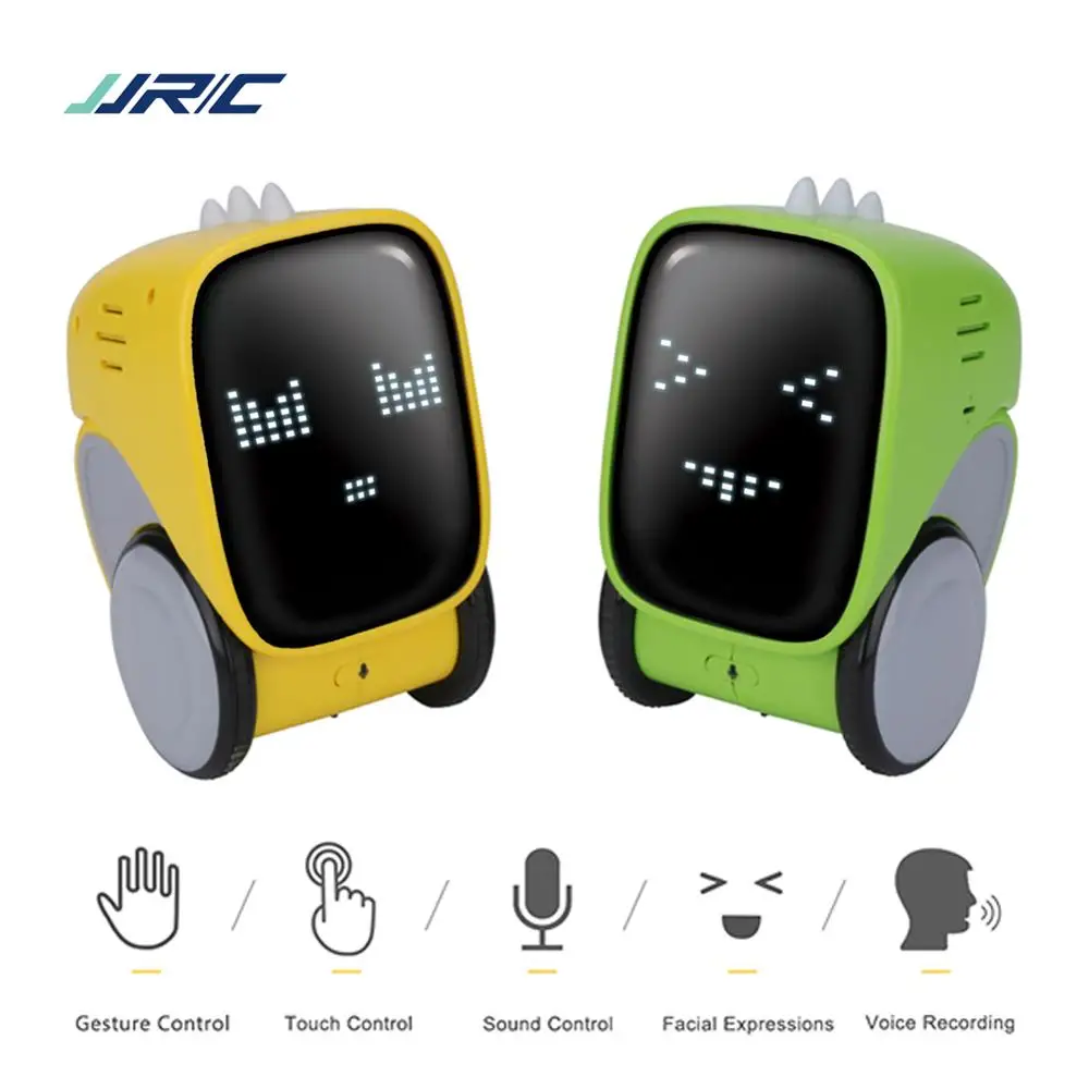 Умный робот JJRC R16 интеллектуальная обучающая игрушка-робот с управлением жестами сенсорным датчиком танцующим голосовым радиоуправляемым роботом