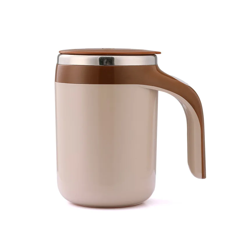 Wholesale New Smart Drinkware Stainless Steel Electric Magnetic Auto Automatic Mixing Coffee Cup Self Stirring Coffee Mug