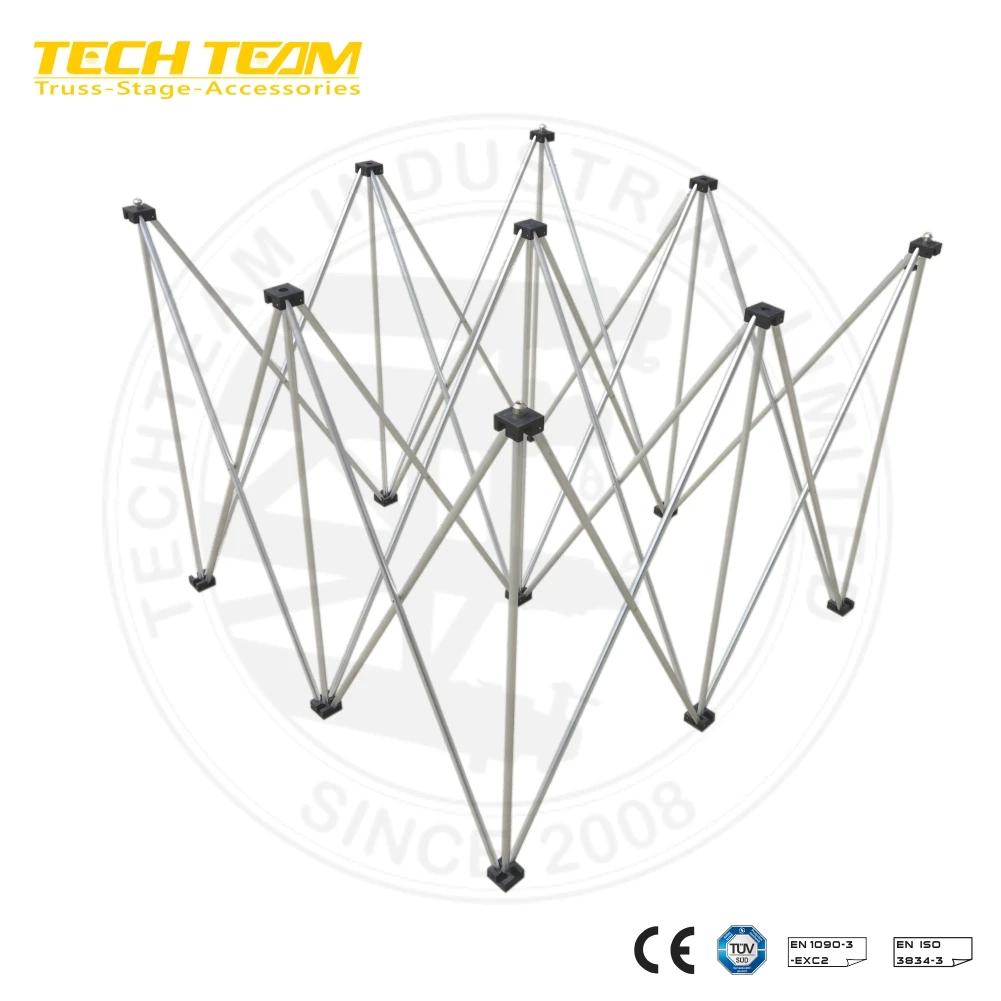  TECHTEAM X-stage свадьба сцена/Портативная сцена/сцена Платформа Четыре ножки