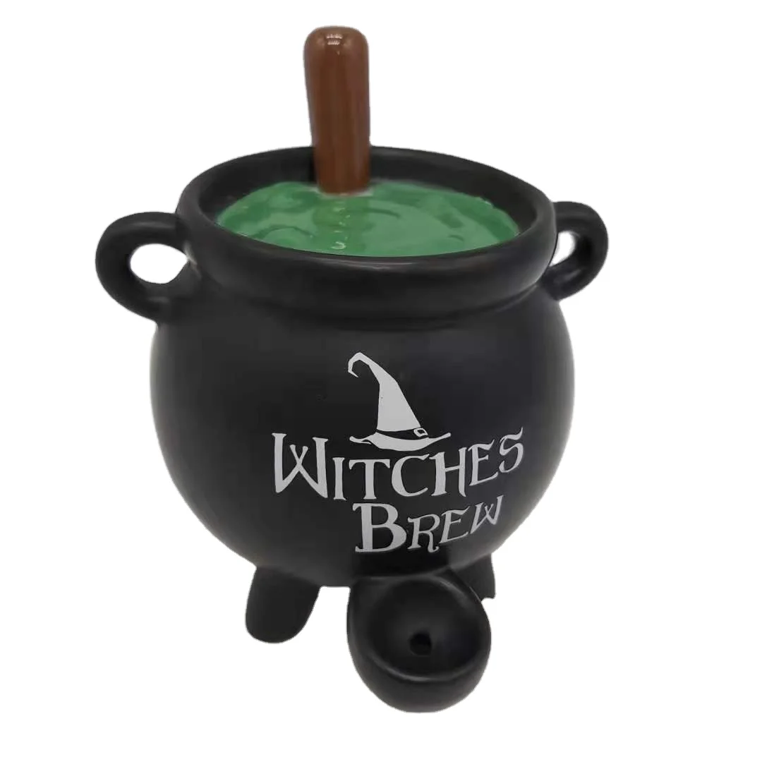 
ceramic water pipe smoker halloween 