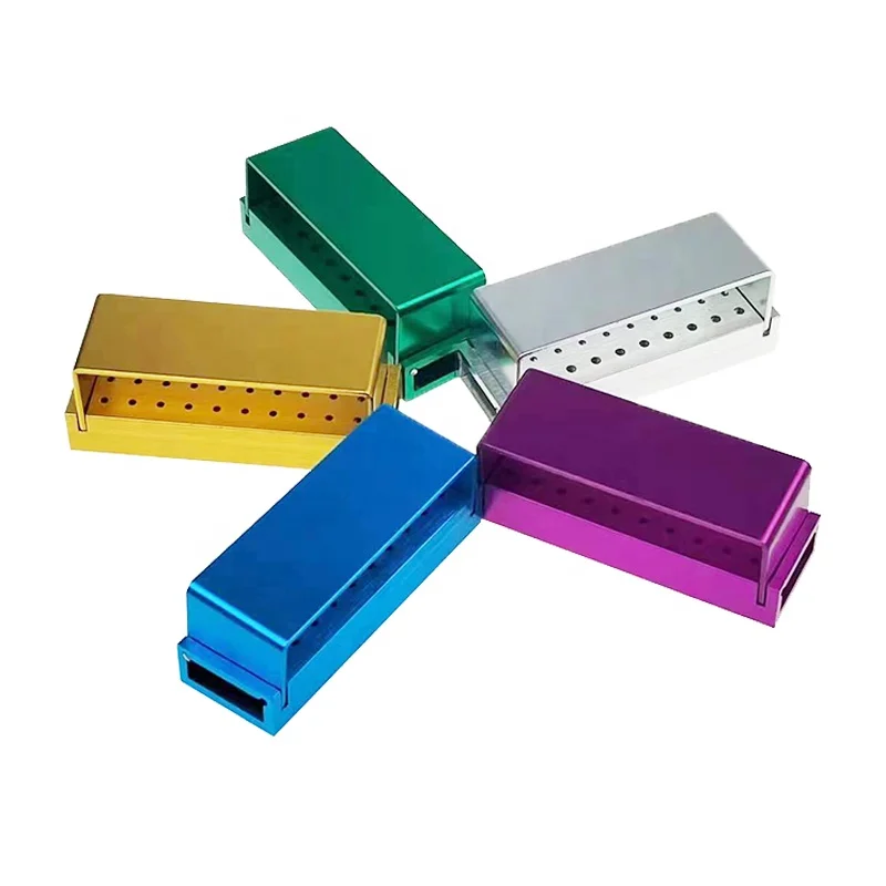 152 Holes Opening Autoclavable Aluminium High Speed Burs Holder