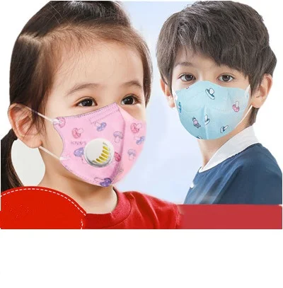 2021 модные школьного пользования кН 95 маски для лица ушной 5 слоев защиты органов дыхания во рту крышка 5-слойные фанерные ребенка KN95 маска для детей