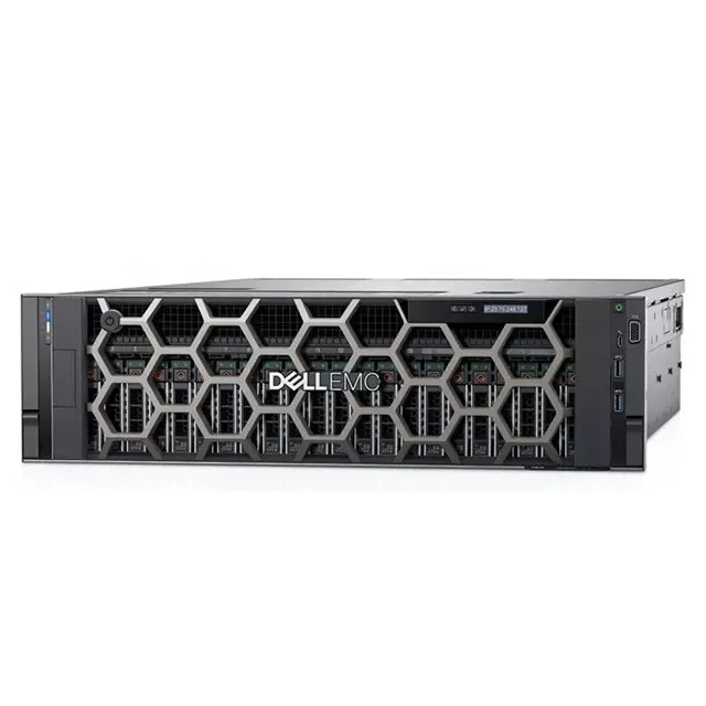 Новый в наличии D ell PowerEdge R940 4U 5U стоечный сервер 12 NMVe hdd тел Xeon Platinum 8180 2 5 г сервера