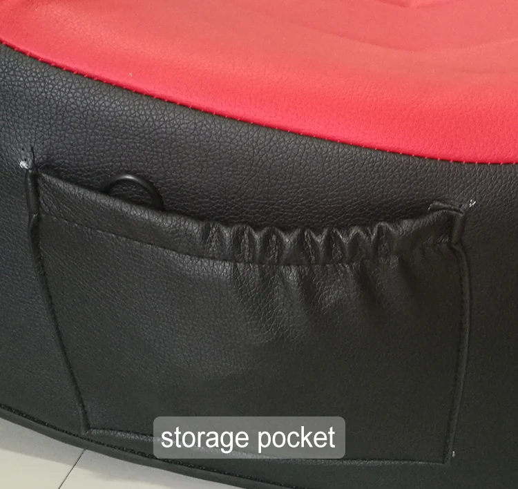 Red Colour Cheap Price Racing Rocker Foldable Gaming Chair With Bass Speaker