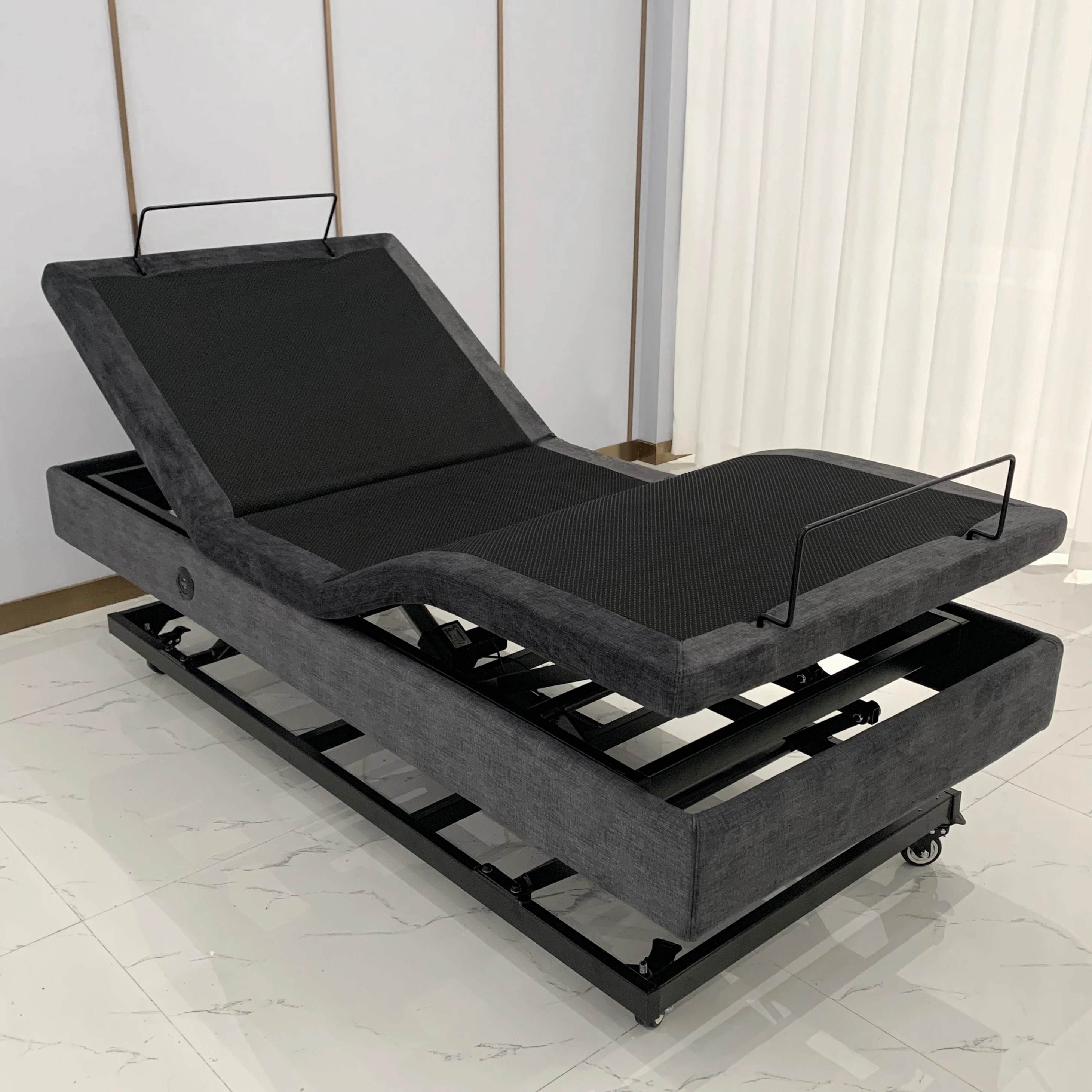 High Low adjustable bed Medical  bed electric bedroom furniture bed classic adjustable base