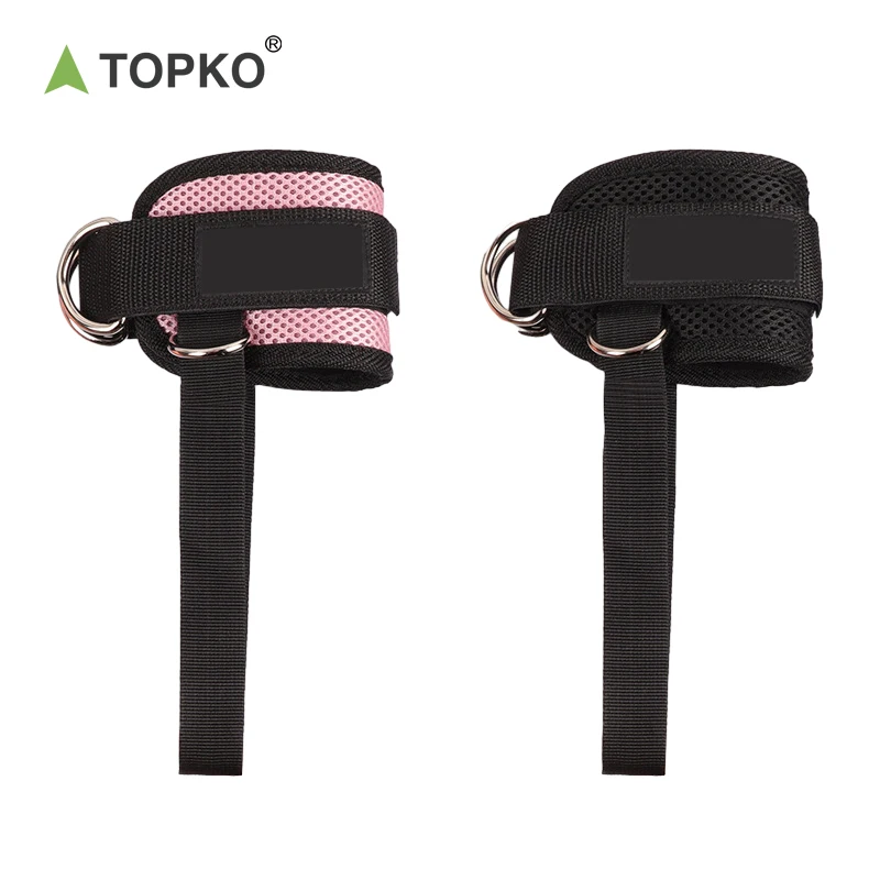 TOPKO Stocked New Arrival ankle straps  cable machines attached women ankle straps