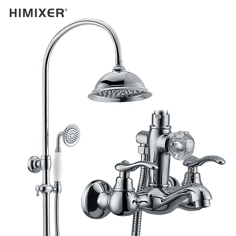 Newest Design wall-mounted bath and shower mixer with upc