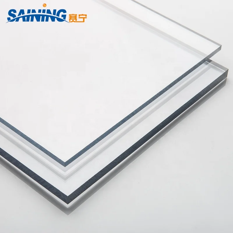 China Supplier Soundproof Flat Polycarbonated Sheet, Clear Polycarbonate Solid Sheet