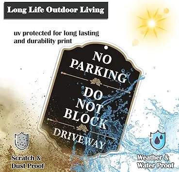 Customized temporary aluminum handicap no parking ban sign board stand customer reserved parking lot sign aluminum signag custom