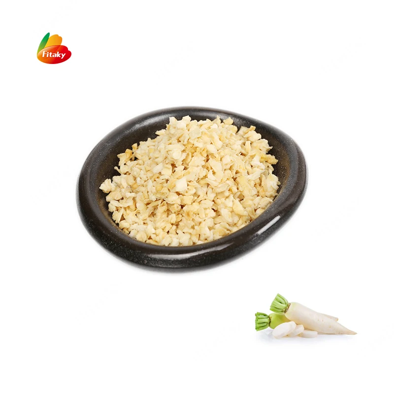 Dehydrated Dried White Radish Food Grade Dried White Radish Granules
