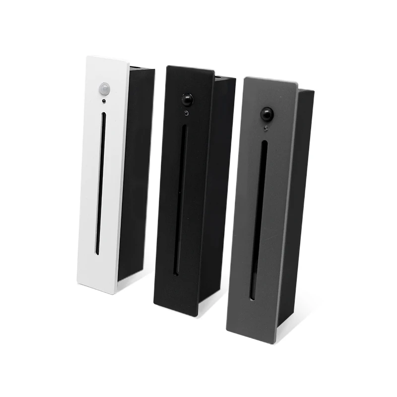 Stair Step Light Recessed Hidden 3W 120 Degree Wide Angle Human Body Sensing LED Wall Light