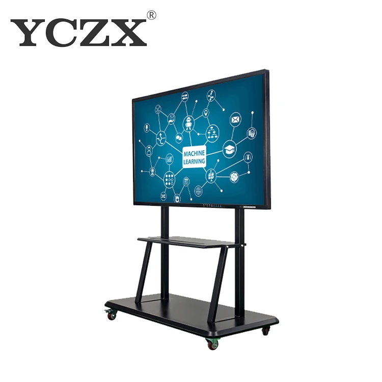 65-Inch 4K Full HD LCD Interactive Smart Board Touch Whiteboard in White Genre Interactive Interactive Boards