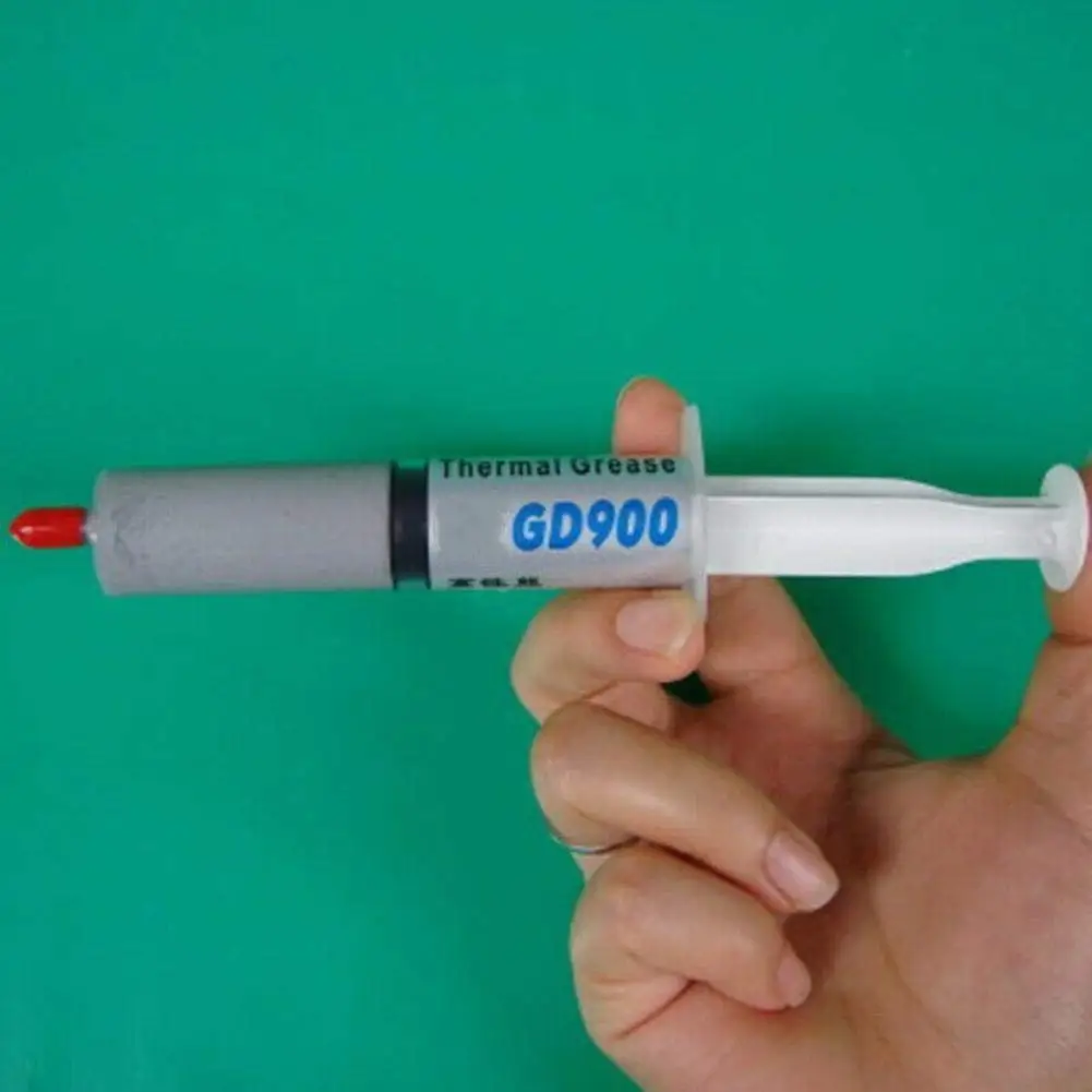 Net Weight 1/3/7/15/30 Grams Syringe Packaging Gray GD900 Thermal Conductive Grease Paste Plaster CPU Heat Sink Commpound SSY