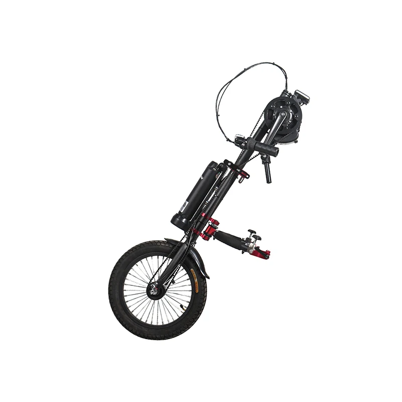 WISKING Q8 plus electric moped handicapped wheelchair tractor handbike trike for disabled use