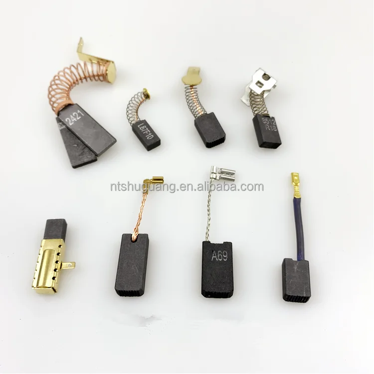 spare parts for electric motors drill electric grinder replacement carbon brush graphite brush