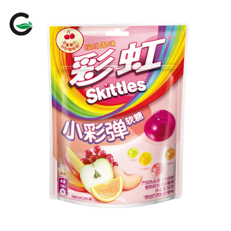 Wholesale snacks wholesale Chinese Chewy Candy Original Fruity candy bag 36g
