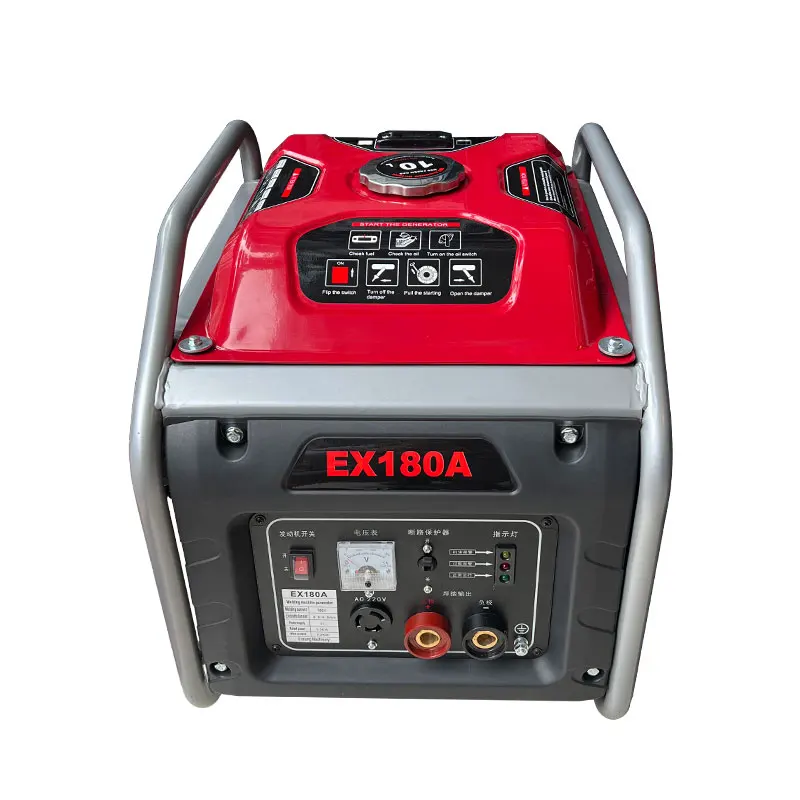 Gasoline generator electric welding machine Integrated machine 220V