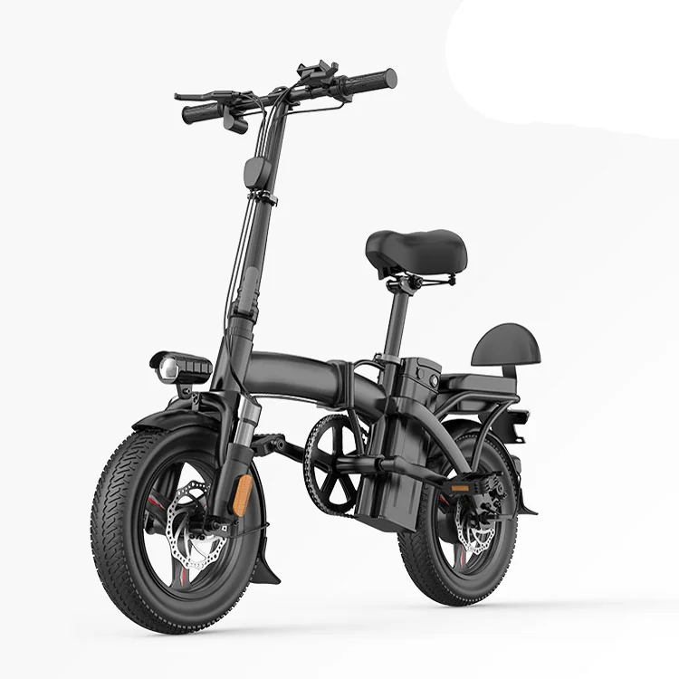 Fast Delivery 1401 Steel Folding Electric Bike 25km/h Speed City Bike 10AH 350W Motor Electric Bike Motorcycle E-bicycle E-bike