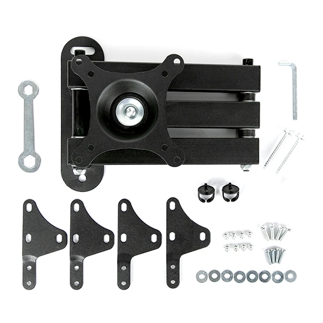 WMX012-4 Wholesale Oem Folding Lcd Stand Wall Mount Brackets Vesa Full Motion Tv Hanger 14'-37' TV