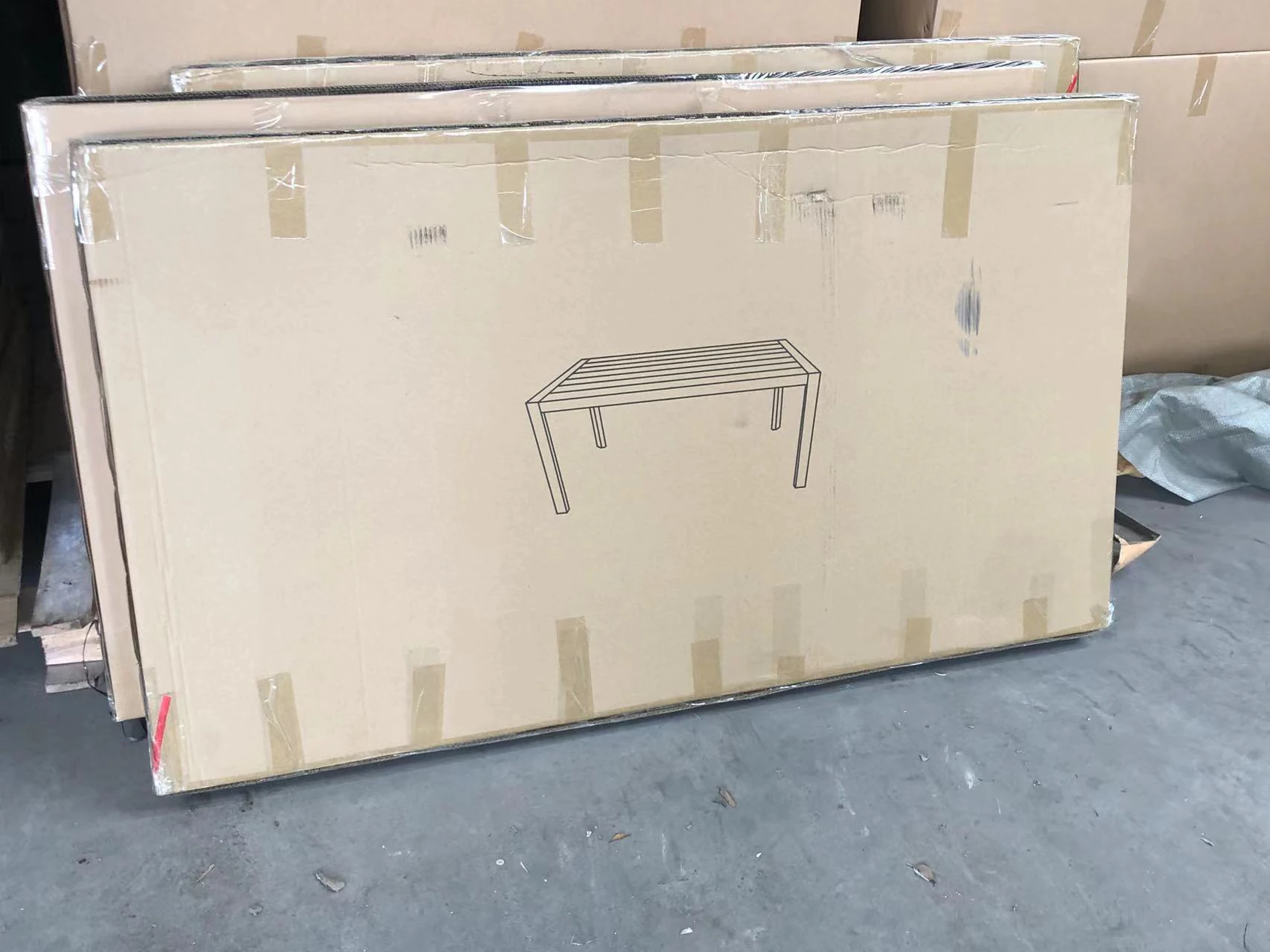 Modern newest design furniture home Decorative table base Cross shaped High low foot fittings