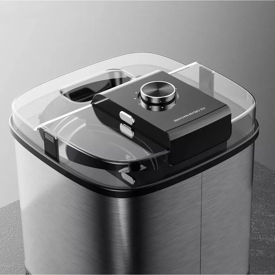 Fruit Ice Cream Maker Home Ice Cream Maker Ice Cream Machine with Big Capacity 2000ML Customized 100v-240v Automatic Household