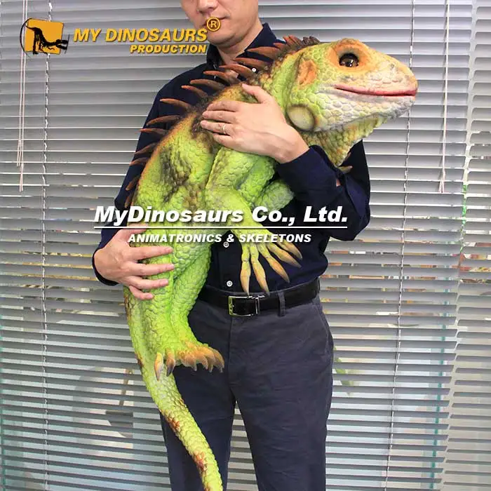 
MY Dino O23 7 Entertainments Props Realistic Baby Dinosaur Hand Puppet For Sale  (60705145374)