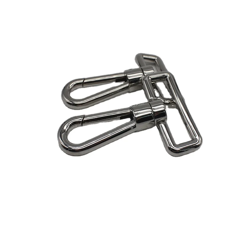 
Лидер продаж, защелкивающаяся пряжка с крючком, медные аксессуары для брелоков, изготовление ремешков для сумок, застежки, поворотные триггерные зажимы 