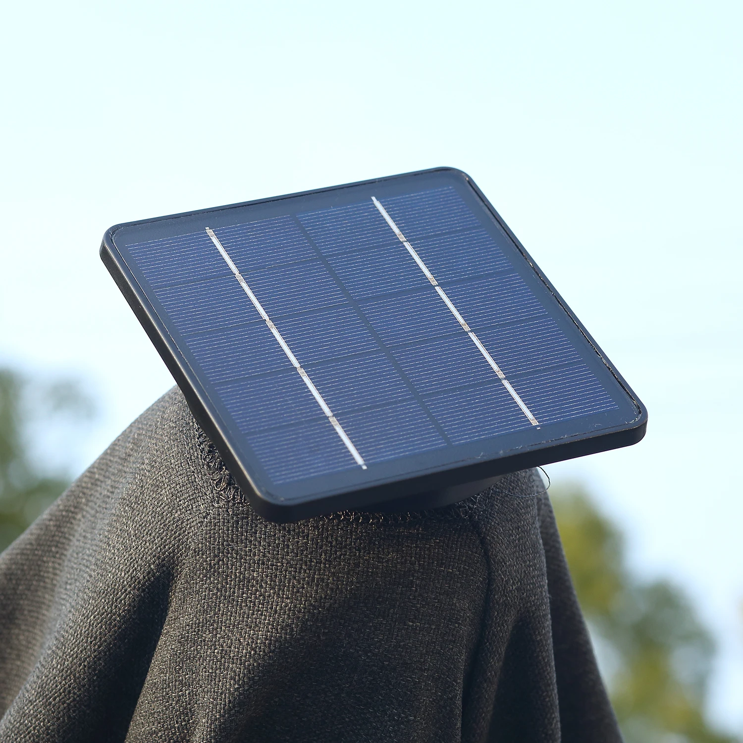 Led Solar Waterproof Cantilever Patio Sunshade Garden Aluminum Parasols furniture Outdoor House Door Umbrella