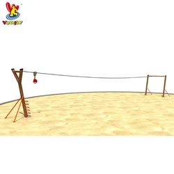 Kids Zip-lining Outdoor Equipment for Sale Outdoor Playground Zip Line Equipment School/ Amusement Park Equipment